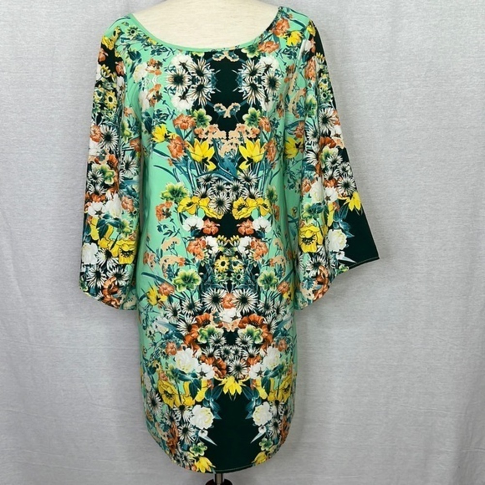 PINK OWL Woman’s Mini Dress Multi color Floral Sz M